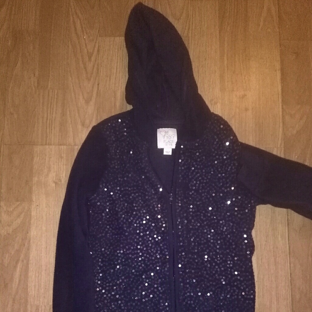 Children's Place Sequin Jacket Girls  Size 7/8